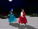 【MMD】年長組にささの葉さらら踊ってもらった【KAITO＆MEIKO】