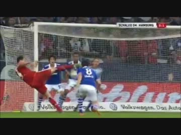 【内田篤人】シャルケ04 vs ハンブルガーSV ハイライト 2012.3.11