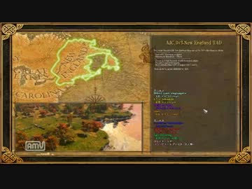 【AoE3】17thAJCL プロ_オウギヤガツ vs ろどほの奇策教室01