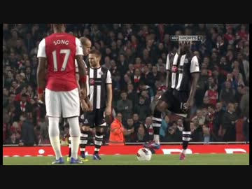 11-12PL 第28節 アーセナル 対 ニューカッスル・ユナイテッド