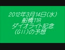 【フリオーソ】2012年ダイオライト記念予想【復活なるか】