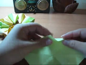 【Tanya's Version】To make an Aquilegia ~ Origami 《夢の飼い主》by B.O.C