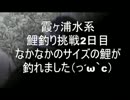 2012年3月15日　霞ヶ浦水系鯉釣り挑戦2日目　釣果報告　ｺﾐｭ限動画