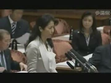 03.15　参議院予算委員会　上野通子議員（自民）日教組とスピーディ