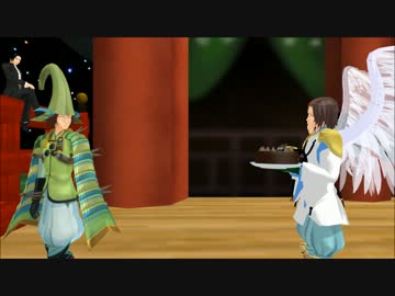 【MMD戦国BASARA】悪魔とフェアｒ…エンジェルがお祝い