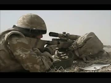 [アフガン]タリバンの攻撃に激しく応戦するイギリス軍部隊