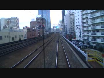 【走行音＆後面展望】大阪ー京都①【特急・日本海 第１部Vol.1】