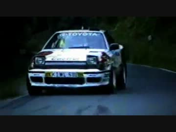 【WRC】セリカGT-FOUR(ST165) の走行映像