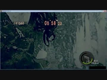 バイオハザード5 マーセナリーズ 集会場にてウェスカー閉じ込められる。