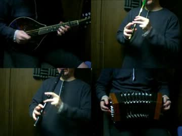 東方神霊廟「デザイアドライブ」アイリッシュ楽器等で演奏してみた。