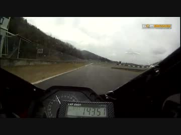 １２０３１０　岡山国際サーキット　転倒