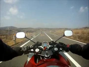 CBR250R（MC41）で秋吉台まで