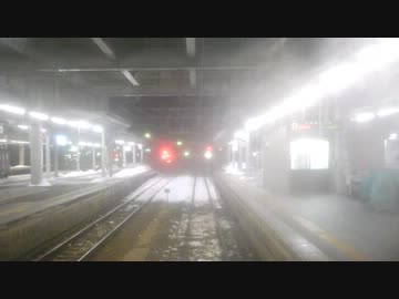 【走行音＆後面展望】羽後本荘ー秋田①【特急・日本海 第５部Vol.11】