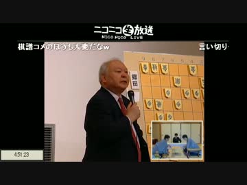【将棋】第37期棋王​戦五番勝負第4局　加藤一二三九段解説　その１