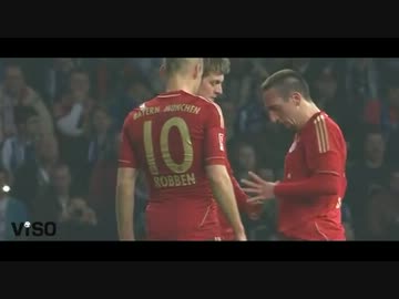 キッカーをじゃんけんで決めるリベリとクロース