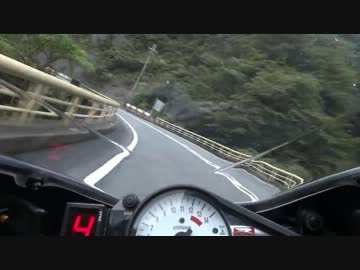 GSX-R1000で168号線