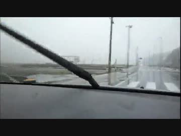 東日本大震災から1年　2012年3月半ば、岩手県　大槌町中心部