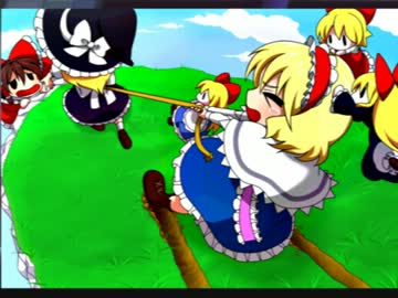 【東方】あすをボム：博麗神社債務不履行問題【手書き】