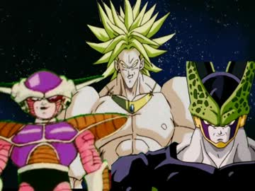 もしもフリーザとセルとブロリーが口喧嘩したら