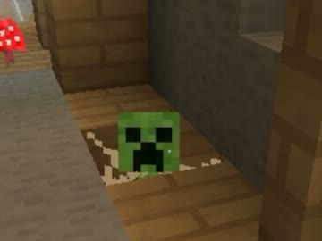 回るクリーパー