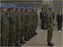 【UNDOF】ゴラン高原派遣輸送隊・司令部要員帰国行事[桜H24/3/19]