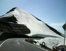 乗鞍を自転車で下ってみた　（春）