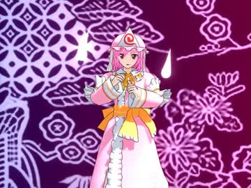 【MMD】西行寺幽々子でねこみみスイッチ