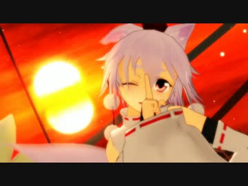 【MMD】えと式椛にgalaxias!を踊ってもらいました
