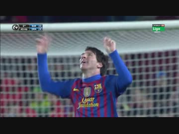 リーガ１１/１２　第２９節　バルセロナ×グラナダ