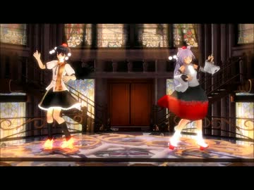 【東方MMD】天狗二人でスイートマジック踊ってみた♪