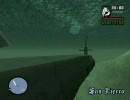 GTA:SA CLEO3で遊んでみた (潜水艦編)