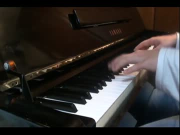 終わりへ向かう始まりの歌を弾いてみた　音質改善ver.
