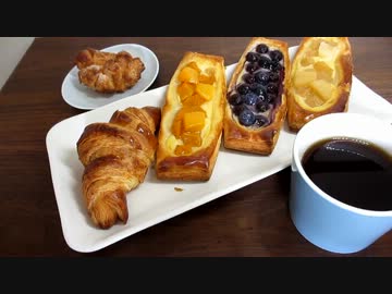 淡々とクロワッサンを作る動画