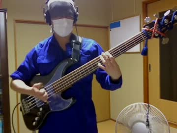 【ベース弾いてみた】 青紫 【天野月子】