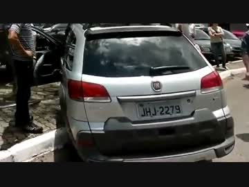 【車載動画】 バイクにブチギレた女性ドライバーが想定外の行動に…