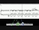 【誰か】千本桜の楽譜をやや墨染めにした【弾け】