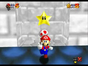 マリオ64 スターロード 攻略 キノピオとミップのスター