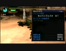【MHP３】モンハンフェスタ０１　ソロハンマー　05'43"56 【TSキャプ】
