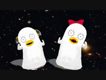 【MMD銀魂】アルザベスとフミ姐でおちゃめ機能【モデル配布】