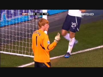 GKボグダン奮闘劇 3月27日 3-1 FA トッテナ​ム 対 ボルトン(宮市) ハイライト