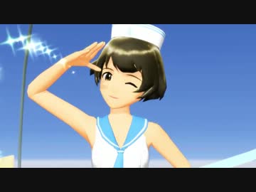 【MMD】トリコロール・エア・ライン【秋月涼 セーラーミズギ】