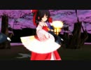 [MMD]にがもん霊夢が千本桜を舞う