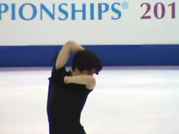 羽生結弦 2012 世界選手権 FS 公式練習