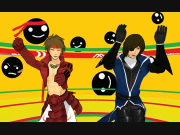 【MMD】蒼紅にマトリョシカ踊ってもらいました(2)【戦国BASARA