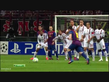 3月28日 CL ミラン 対 バルセロナ 0-0 1st Leg ハイライト