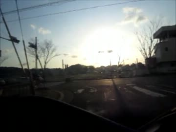 【バイク車載】テスト２回目です【あわや事故動画】