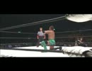 2011/7/17　【タッグマッチ】 　新井健一郎＆岩佐拓 　VS　スペル・シーサー＆KAGETORA 