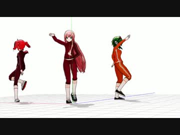 【MMD】Perfume-dev　モーションてすと【Perfume】