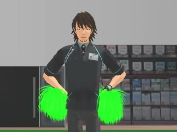 【MMD】コンビニ店員さんまじめに仕事をしry【TIGER＆BUNNY】