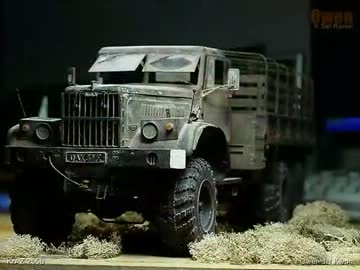 ペーパークラフト KrAZ 255B